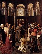 Albert van Ouwater The Raising of Lazarus oil painting